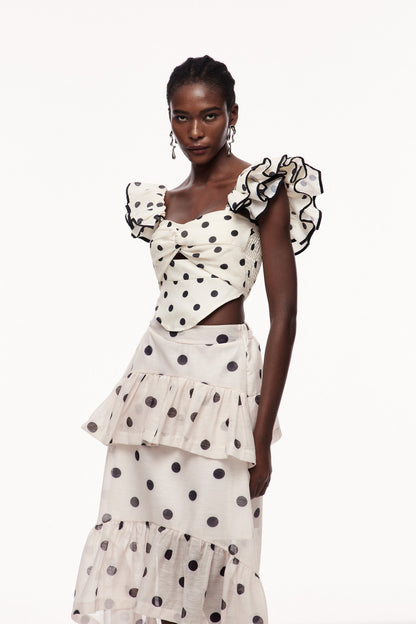 A Vintage Style Top with Delicate Timeless Details