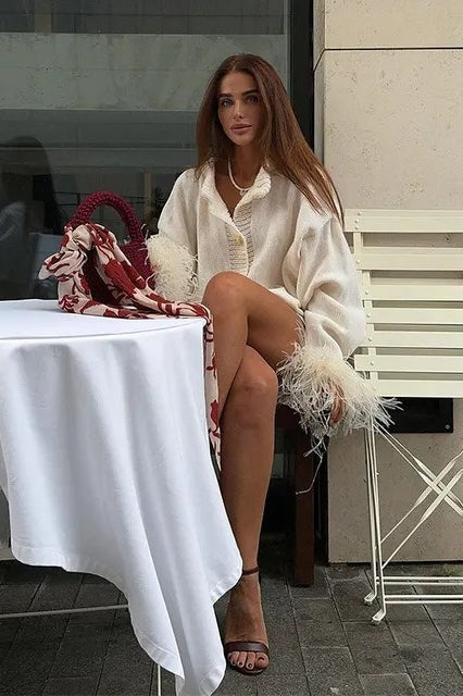 Well Tailored Cardigan with a Graceful Silhouette