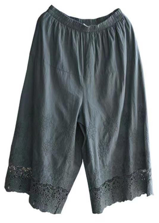 A Vintage Style Pants with Delicate Timeless Details