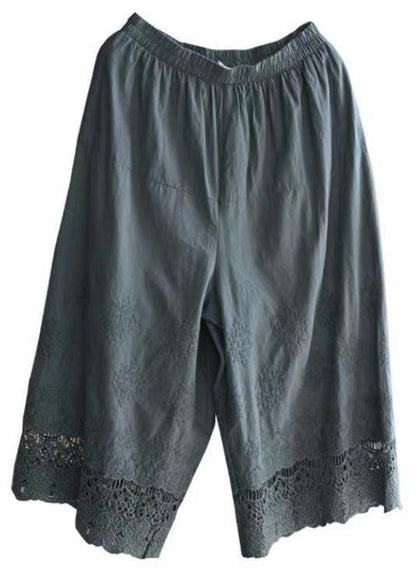 A Vintage Style Pants with Delicate Timeless Details