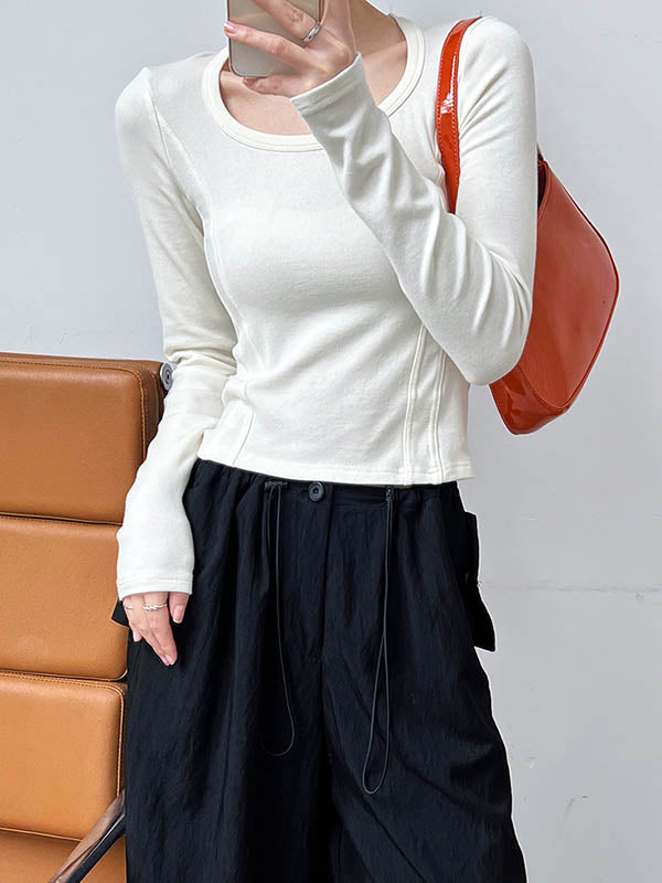 Well Tailored T-Shirt with a Graceful Silhouette