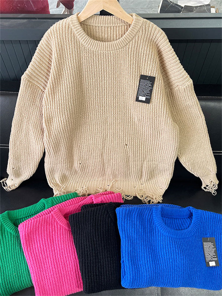 Classic Vintage Sweater with a Flattering Fit