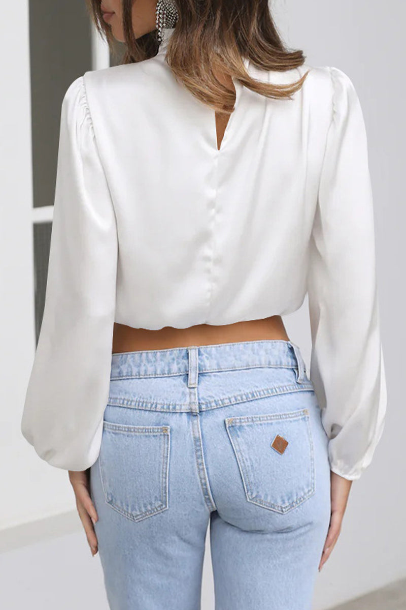 Gracefully Styled Top for Any Occasion