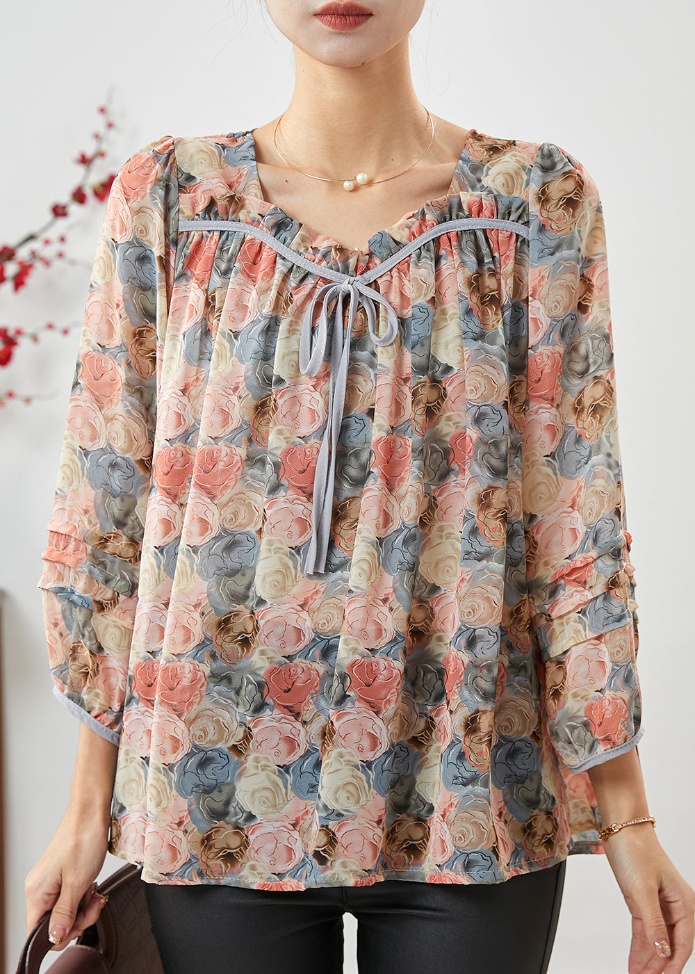 A Vintage Style Top with Delicate Timeless Details