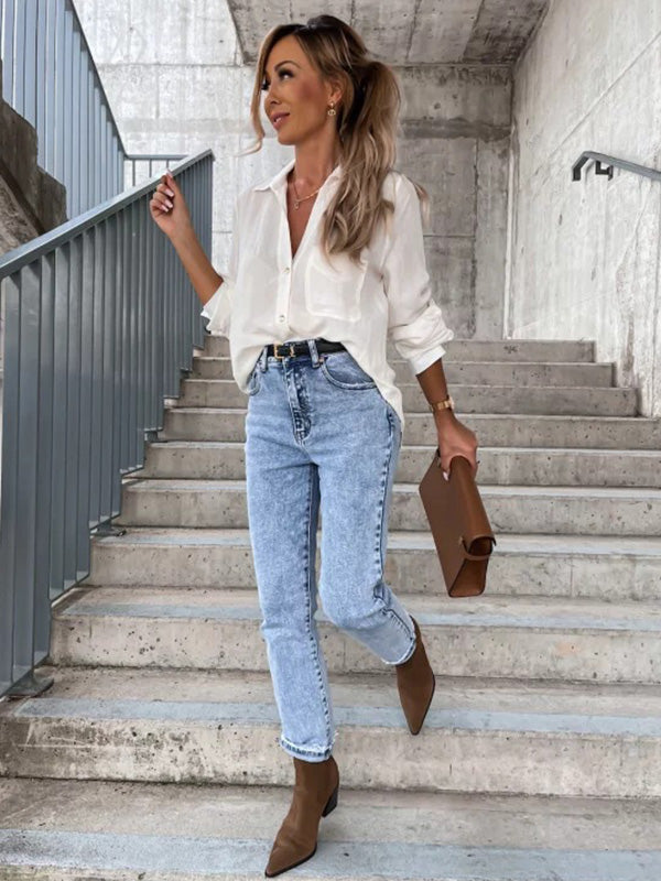 Beautifully Finished Blouse in a Timeless Design
