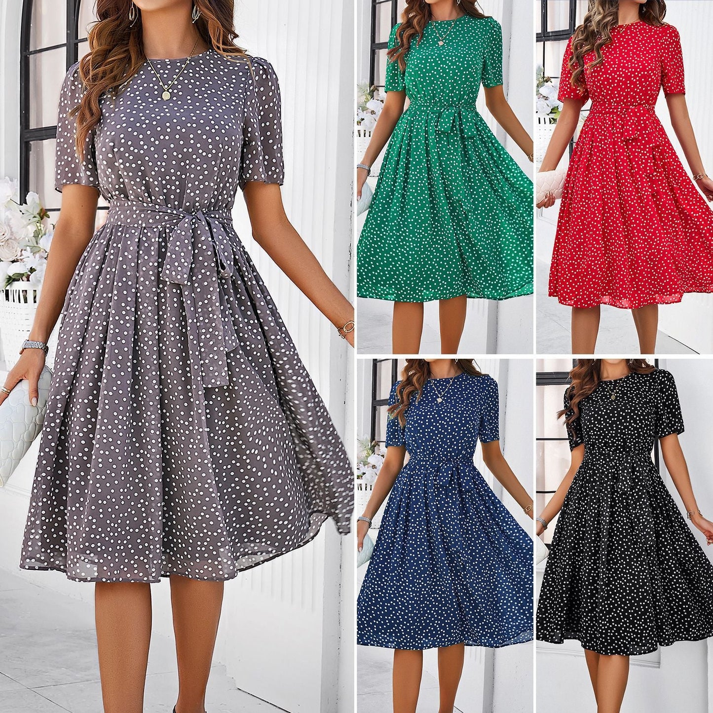 Elegantly Styled Dress for Everyday Wear