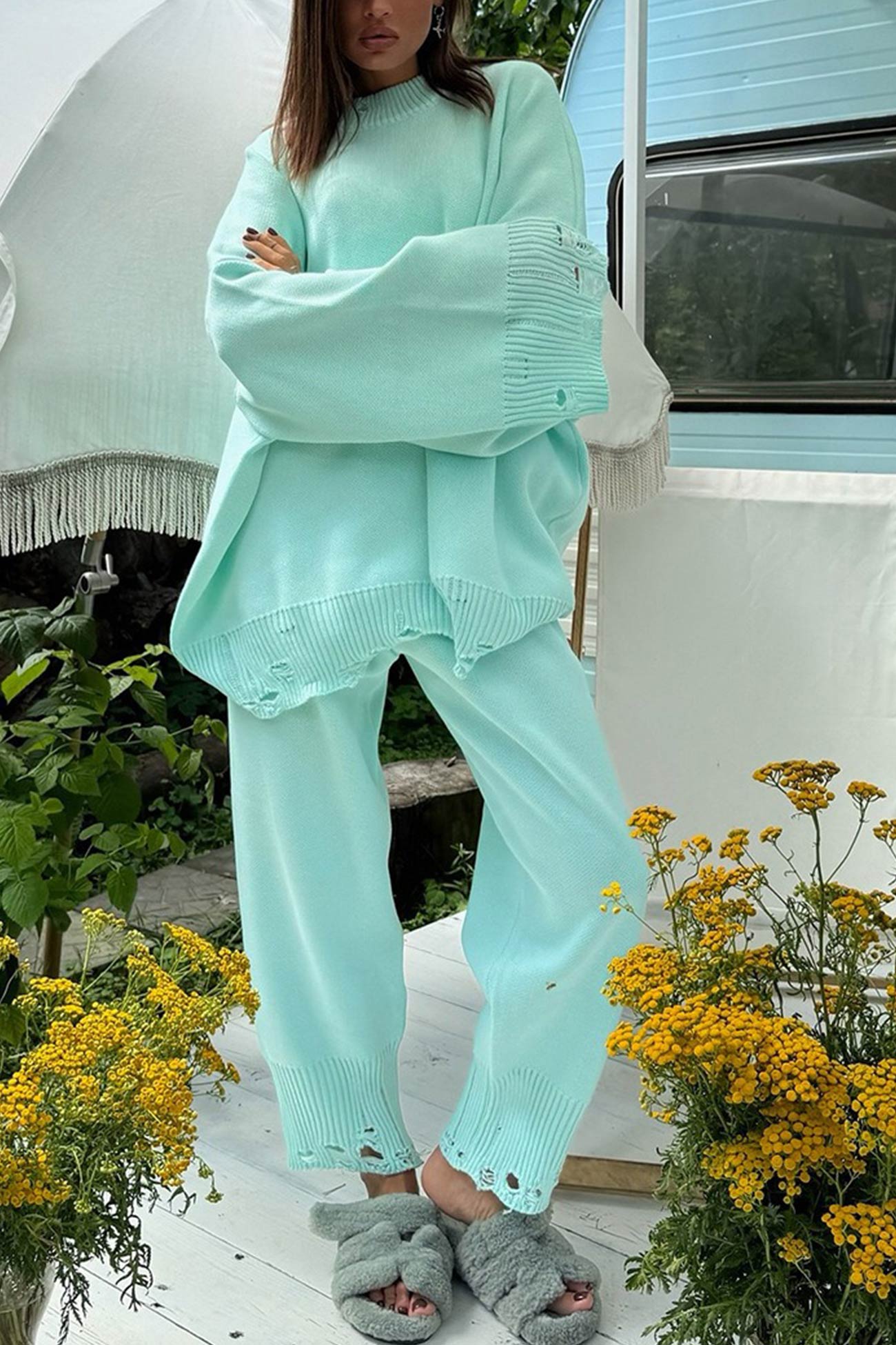 Gracefully Styled Sweater for Any Occasion