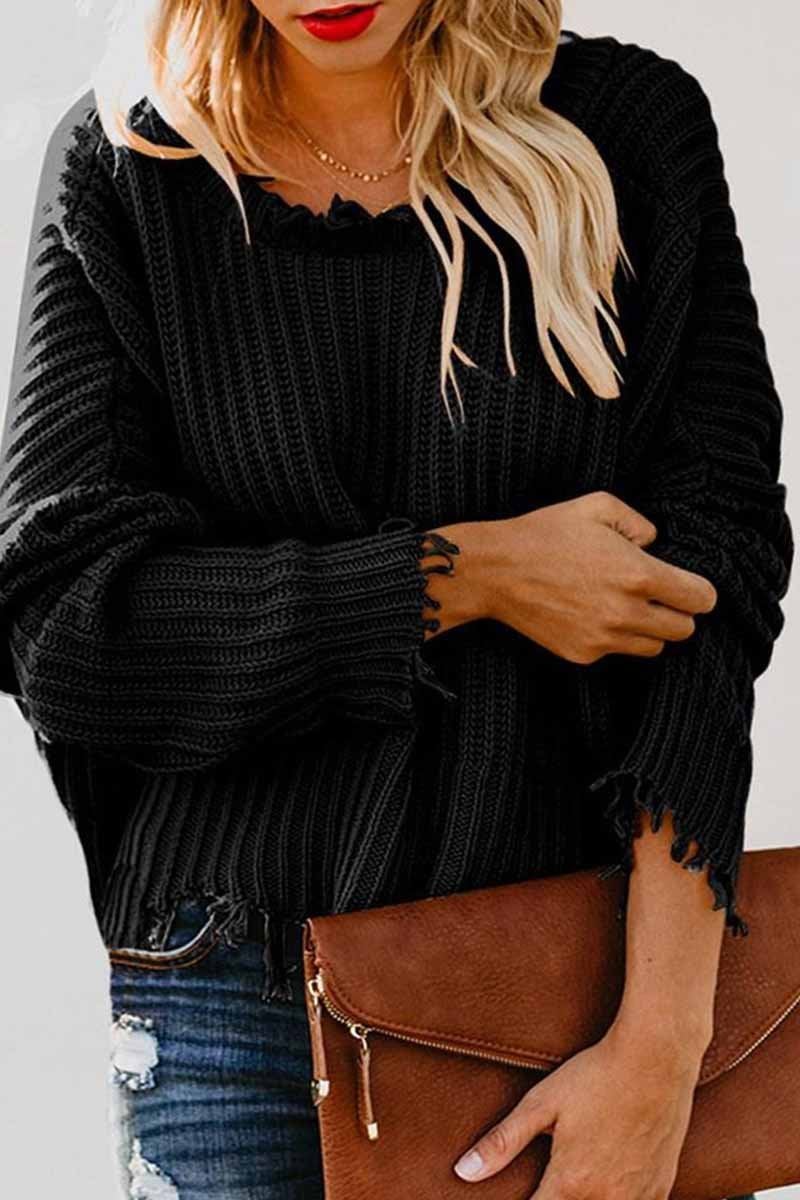 Vintage Inspired Sweater with a Contemporary Edge