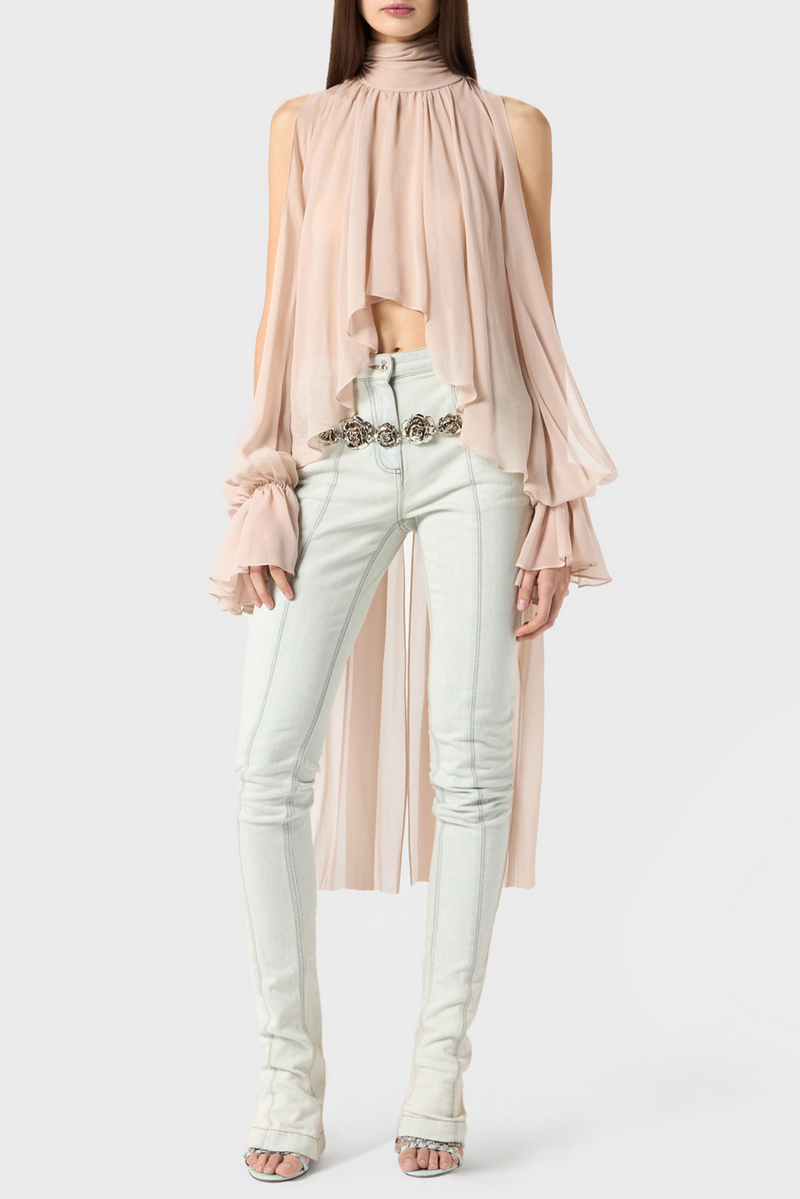 A Vintage Style Blouse with Delicate Timeless Details