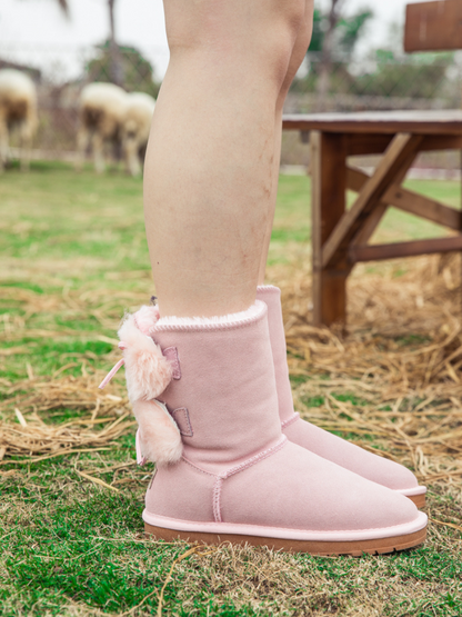A Vintage Style Boots with Delicate Timeless Details