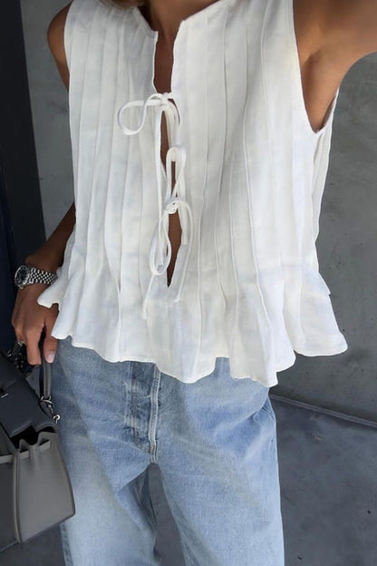 A Vintage Style Top with Delicate Timeless Details