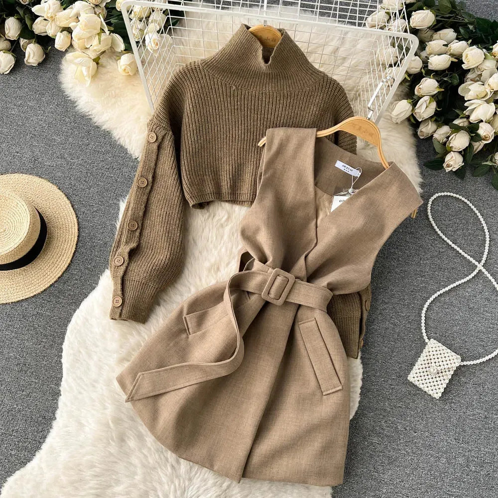 A Vintage Style Sweater with Delicate Timeless Details
