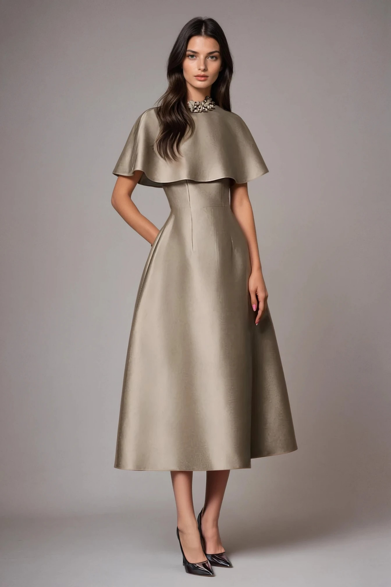 A Vintage Style Dress with Delicate Timeless Details