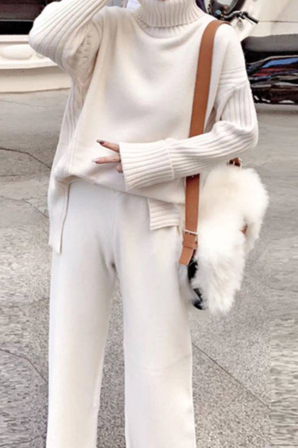 A Vintage Style Sweater with Delicate Timeless Details