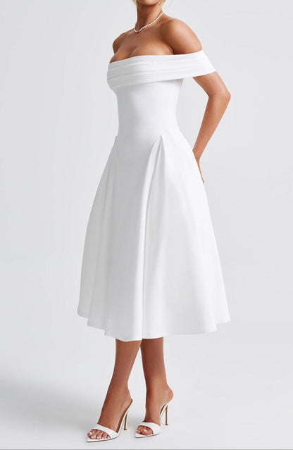 A Vintage Style Dress with Delicate Timeless Details