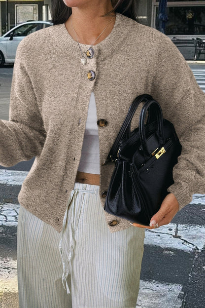 A Vintage Style Cardigan with Delicate Timeless Details