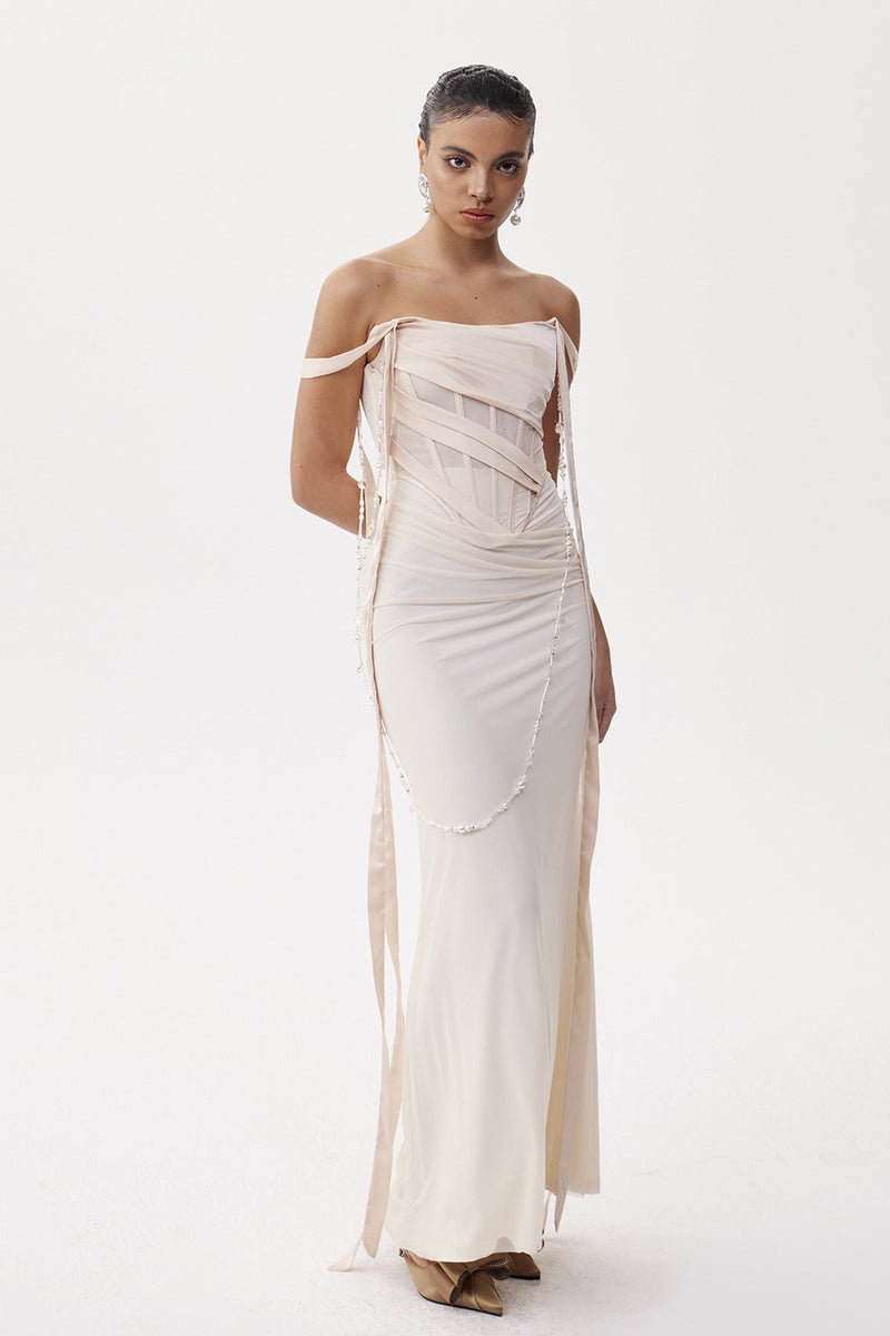 A Vintage Style Dress with Delicate Timeless Details