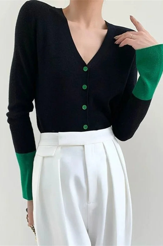 Vintage Inspired Cardigan with a Contemporary Edge
