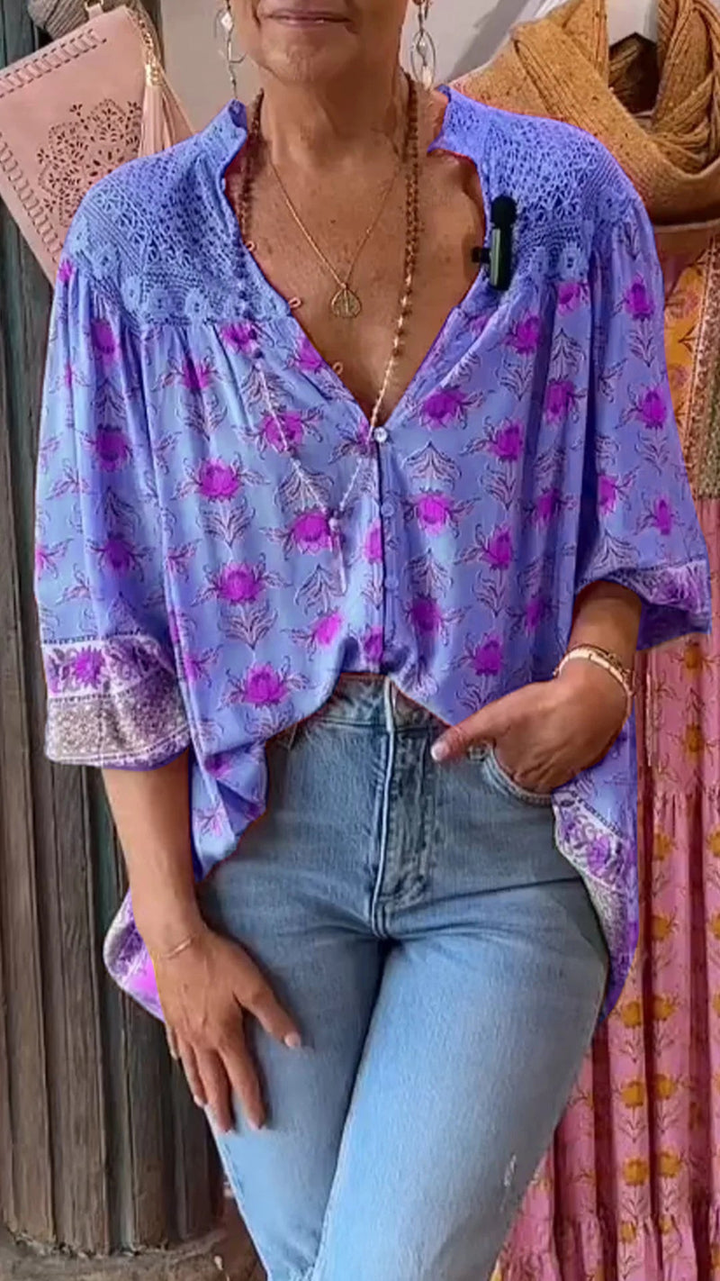 Classic Vintage Top with a Flattering Fit