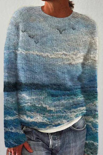 Vintage Inspired Sweater with a Contemporary Edge