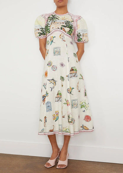 Well Tailored Dress with a Graceful Silhouette