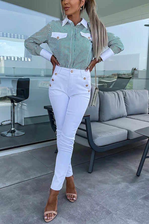 Well Tailored Blouse with a Graceful Silhouette