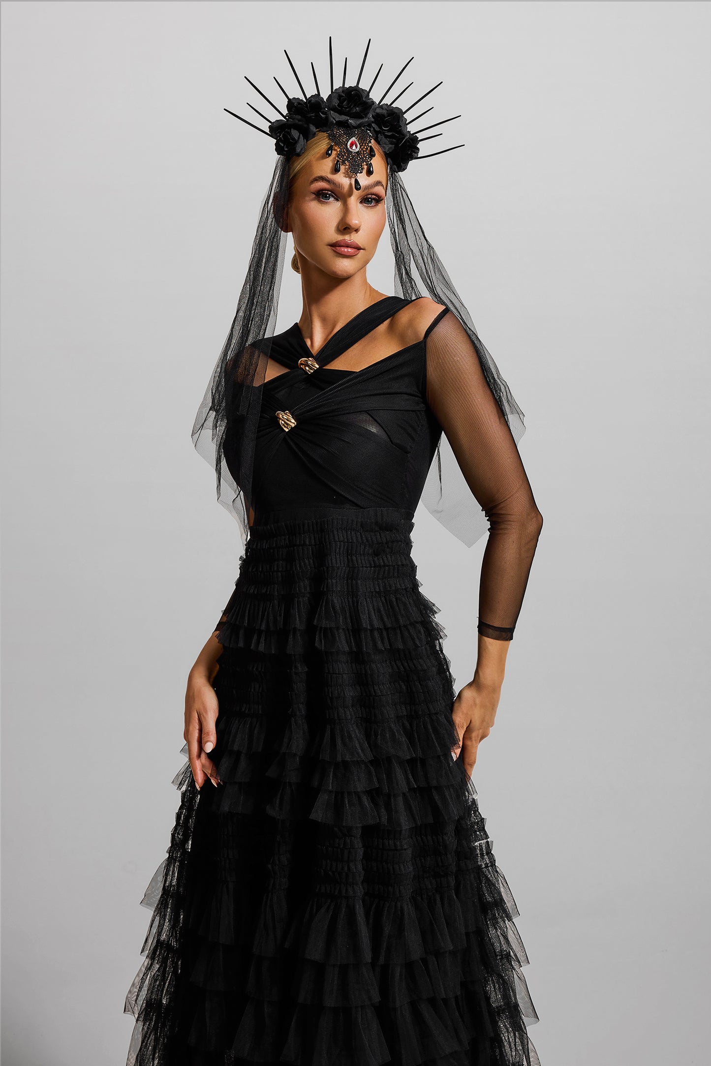 Classic Vintage Dress with a Flattering Fit
