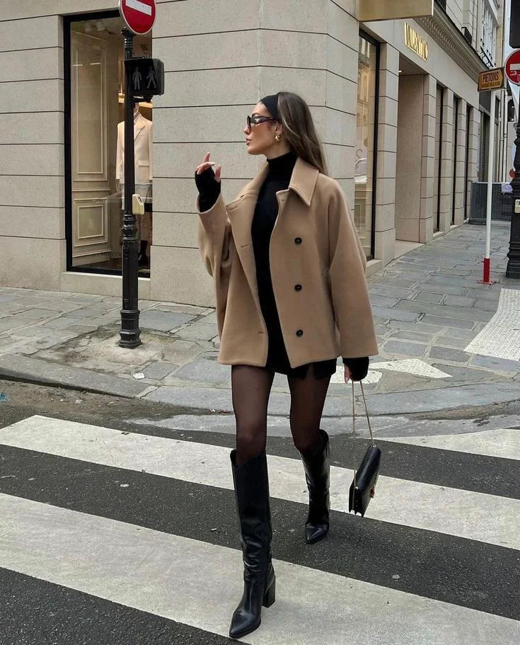 Classic Vintage Jacket with a Flattering Fit
