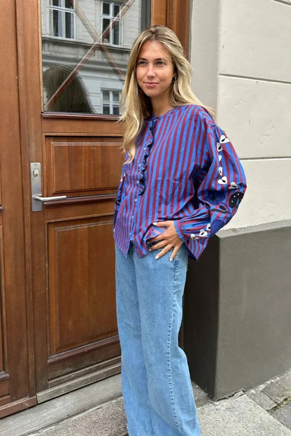 Beautifully Finished Blouse in a Timeless Design