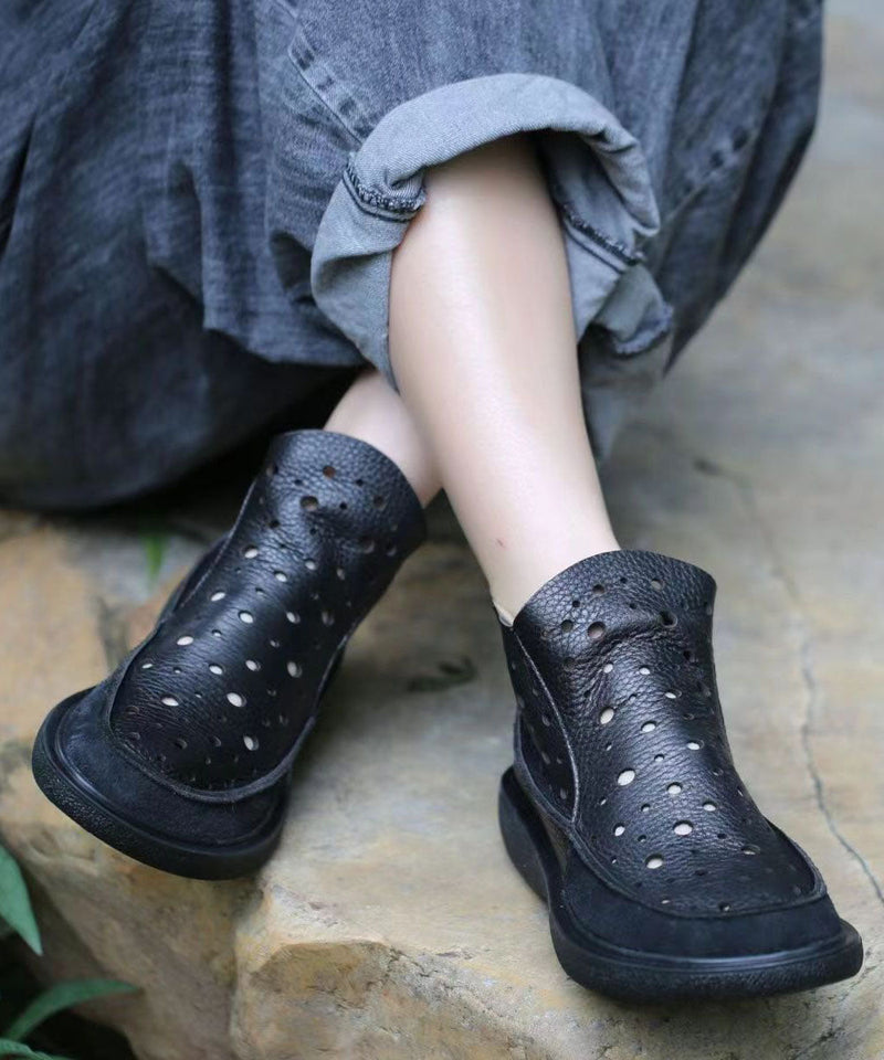 A Vintage Style Boots with Delicate Timeless Details