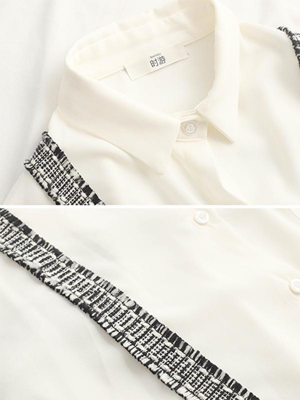 Vintage Inspired Blouse with a Contemporary Edge