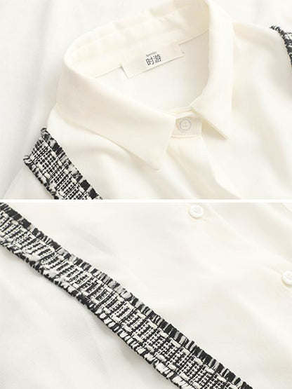 Vintage Inspired Blouse with a Contemporary Edge