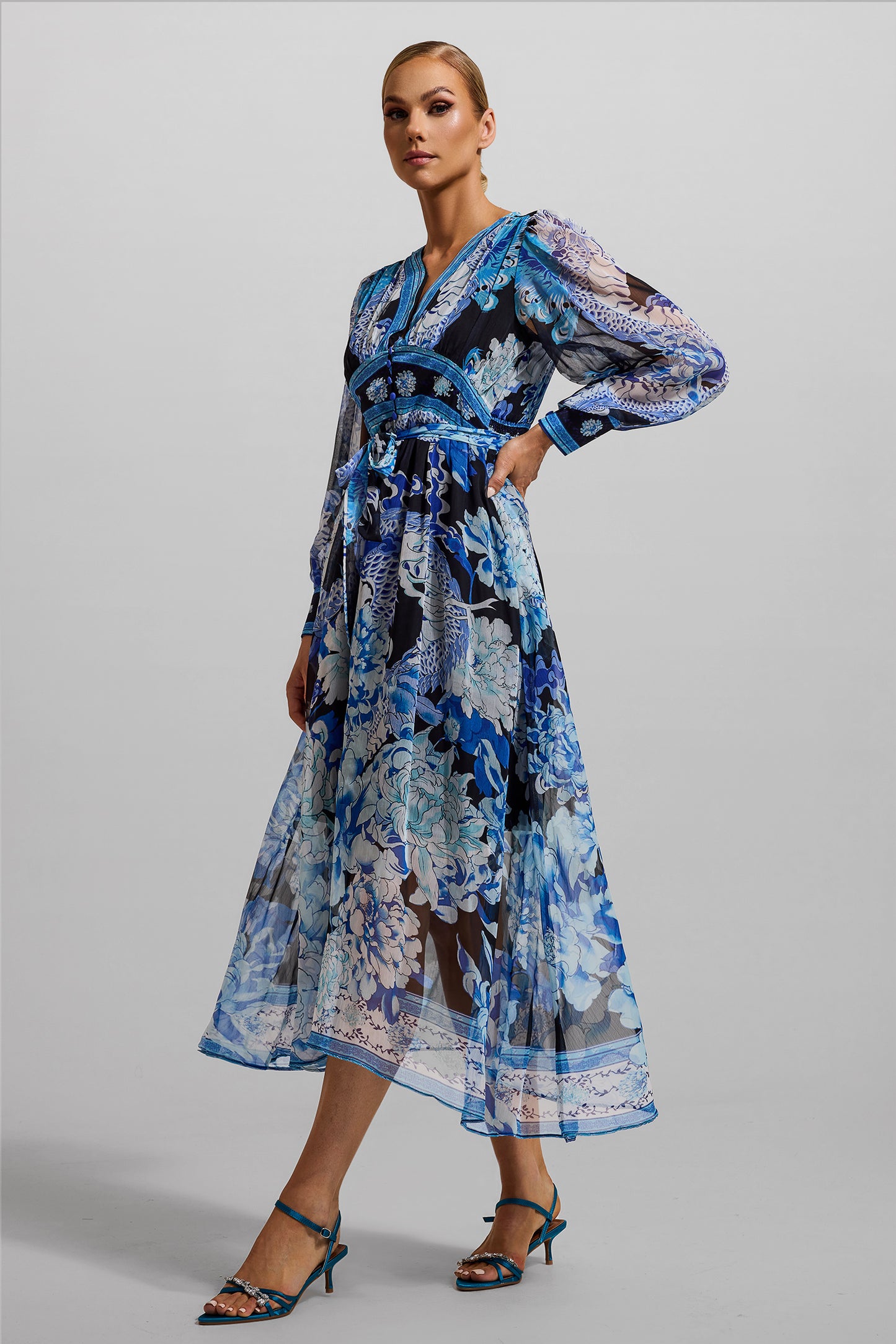 A Vintage Style Dress with Delicate Timeless Details