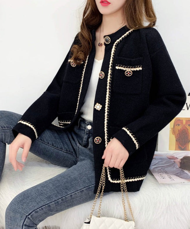 Sophisticated Cardigan with a Clean Classic Look