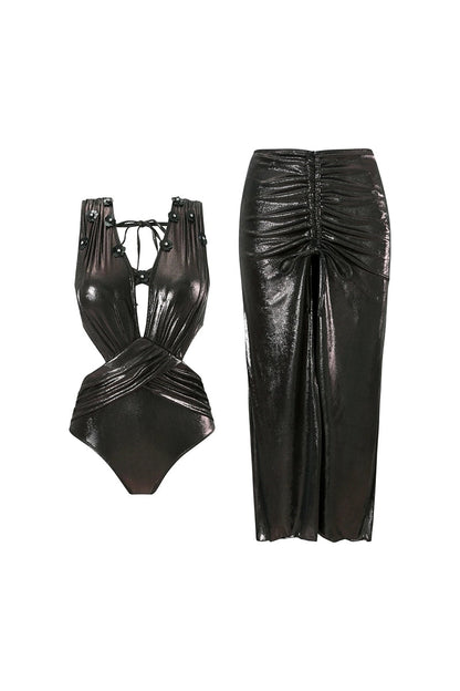 A Vintage Style Swimsuit with Delicate Timeless Details