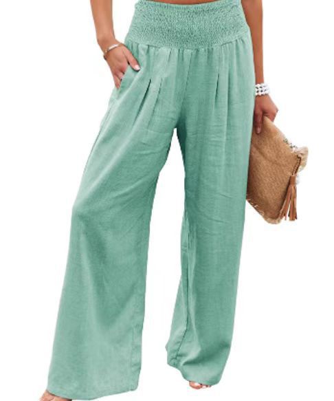 A Vintage Style Pants with Delicate Timeless Details
