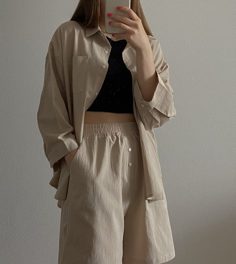 A Vintage Style Shirt with Delicate Timeless Details
