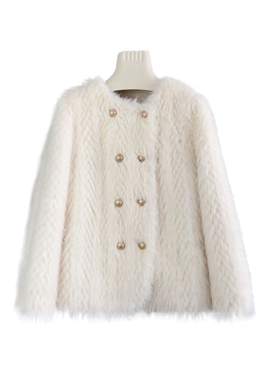 A Vintage Style Coat with Delicate Timeless Details