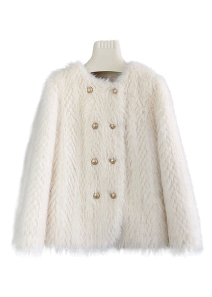 A Vintage Style Coat with Delicate Timeless Details