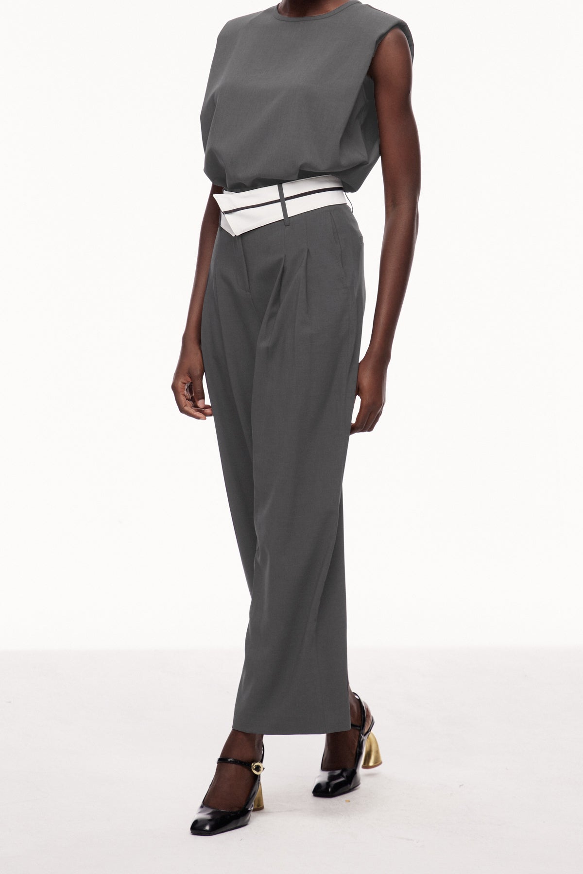 A Vintage Style Pants with Delicate Timeless Details