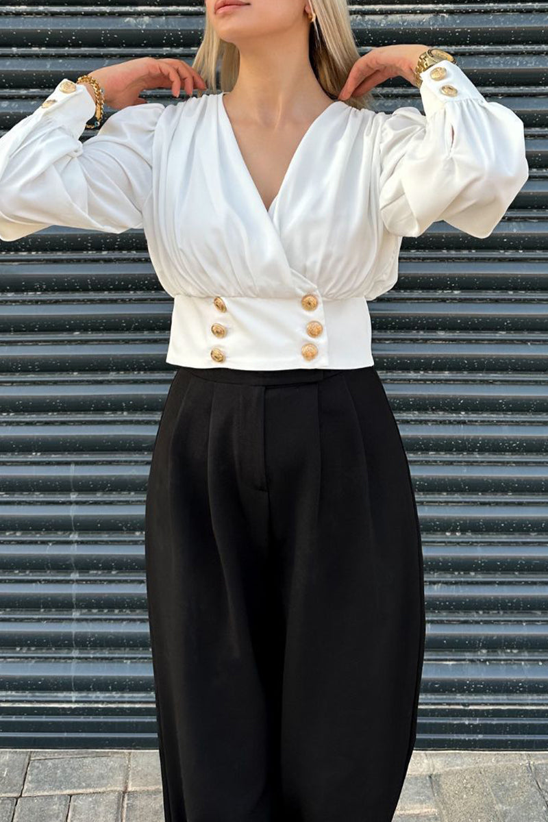 Beautifully Balanced Blouse with Timeless Character