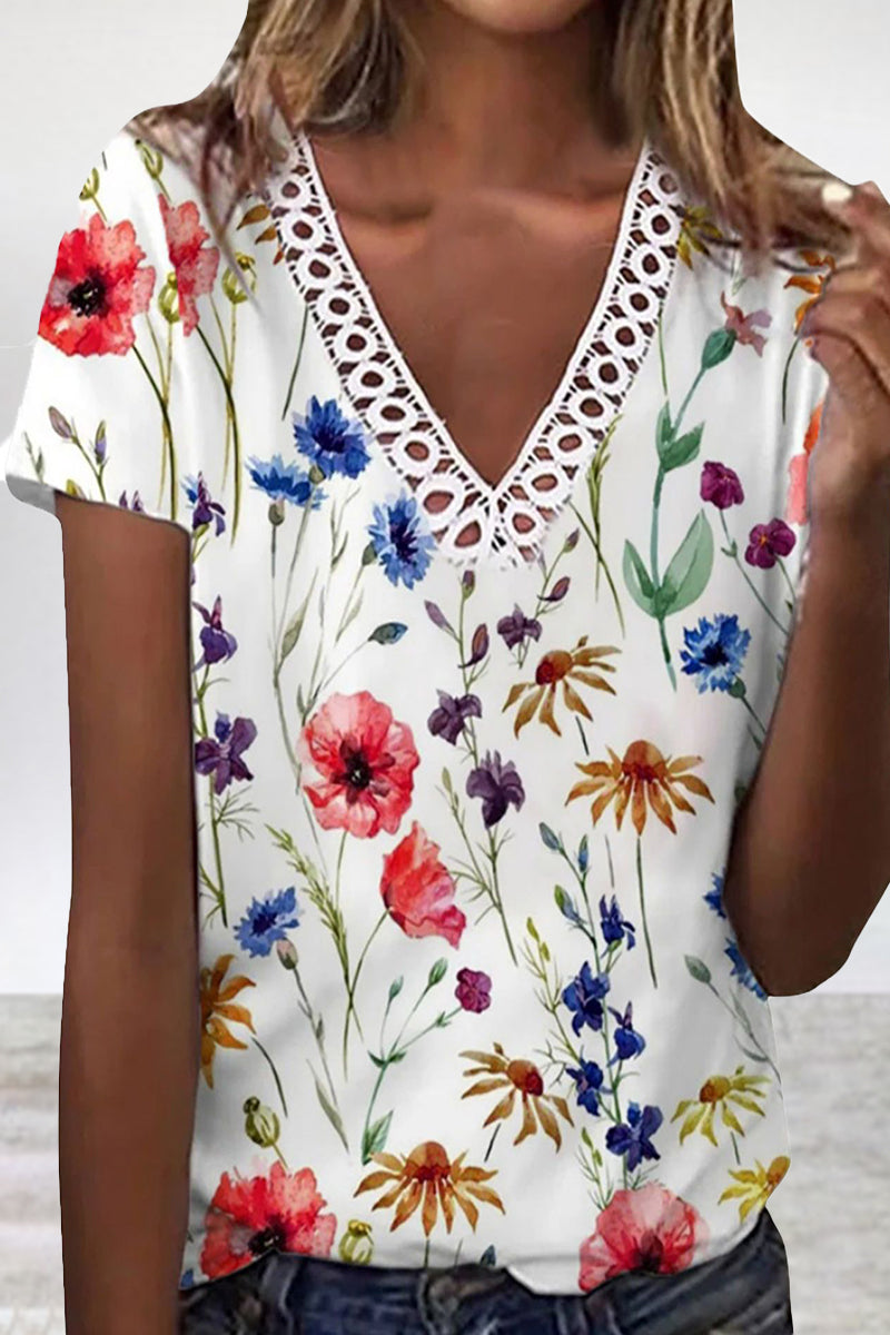 A Vintage Style T-Shirt with Delicate Timeless Details
