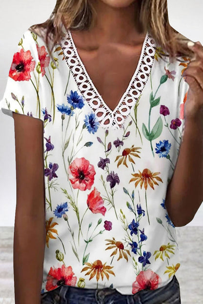 A Vintage Style T-Shirt with Delicate Timeless Details
