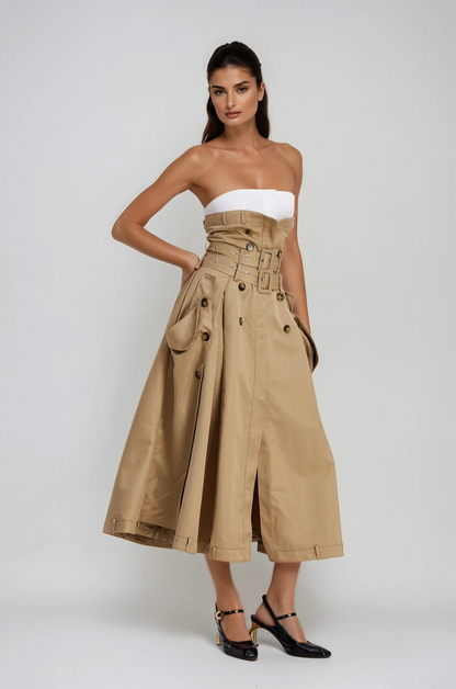 A Vintage Style Dress with Delicate Timeless Details