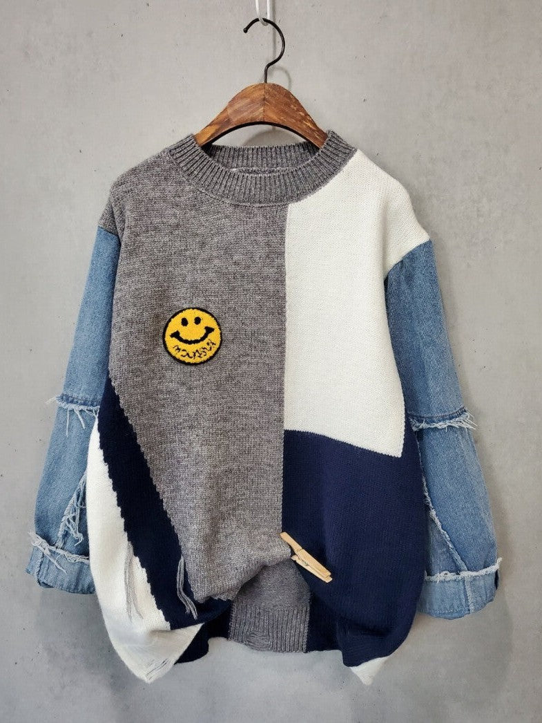 A Vintage Style Sweater with Delicate Timeless Details