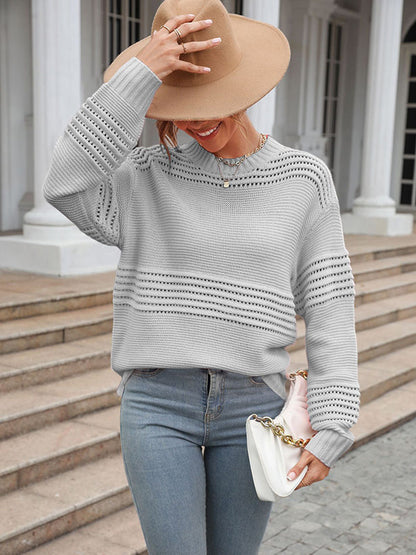 Well Tailored Sweater with a Graceful Silhouette