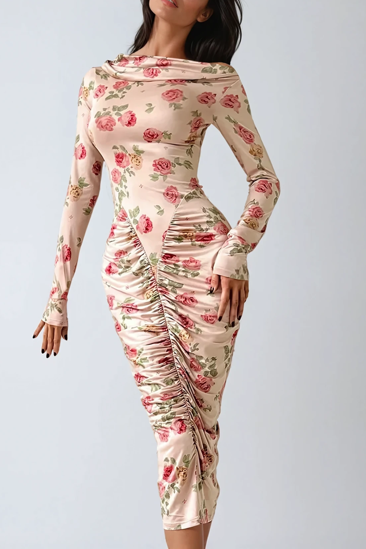 Classic Vintage Dress with a Flattering Fit