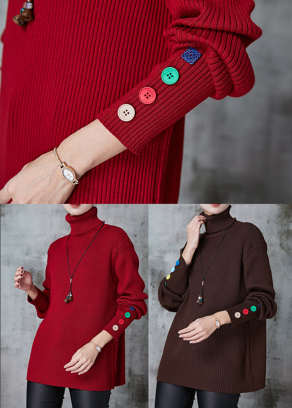 Gracefully Styled Sweater for Any Occasion