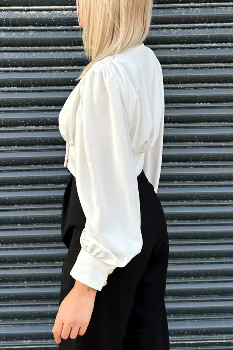 Beautifully Balanced Blouse with Timeless Character