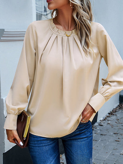A Vintage Style Blouse with Delicate Timeless Details